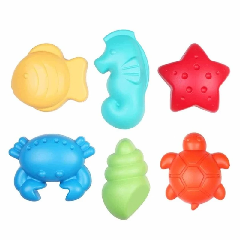 Набор для песочницы KANZ 30870 Морские Животные, 6 шт, пластик, 18 мес+, товар в ассортименте Набор для песочницы KANZ 30870 Морские Животные, 6 шт, пластик, 18 мес+, товар в ассортименте