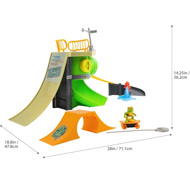 Игровой набор Funrise Turtle Madness Skate Park, от 3 лет Игровой набор Funrise Turtle Madness Skate Park, от 3 лет