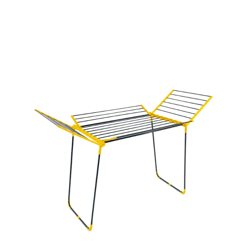 Сушилка для белья Perilla Fortune, черная/желтая