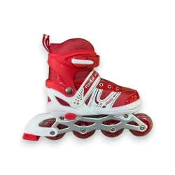 Роликовые коньки K603 CM, размер 35, красные