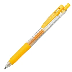 Гелевая ручек Zebra Pen Sarasa Clip Yellow, 0.5 мм, желтый