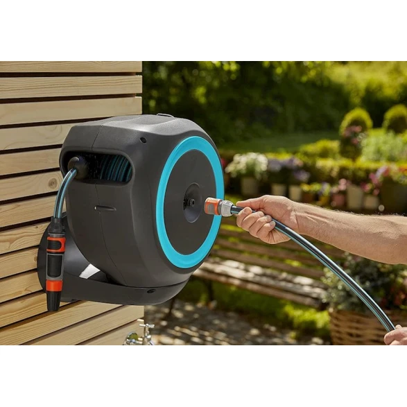 Настенная катушка для шланга Gardena RollUp S, 15 м