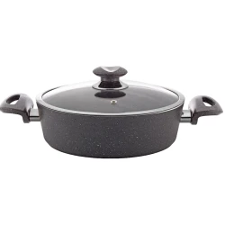 Сотейник Oncu Evident Karnıyarık SAAS-ONDYQG28, серый, 28 см