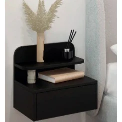 Тумба Art Mebel Art_tumba_92, ламинат, черная, 50x30x40 см Тумба Art Mebel Art_tumba_92, ламинат, черная, 50x30x40 см