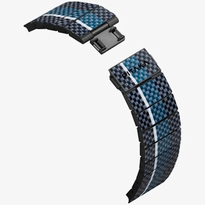 Kəmər Pitaka ChromaCarbon Band Moon Apple Watch 42/44/45/49 mm üçün Kəmər Pitaka ChromaCarbon Band Moon Apple Watch 42/44/45/49 mm üçün