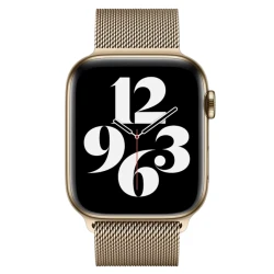Ремешок для Apple Watch WiWU Milano Watch Band 38/40 мм, 235 мм, Gold