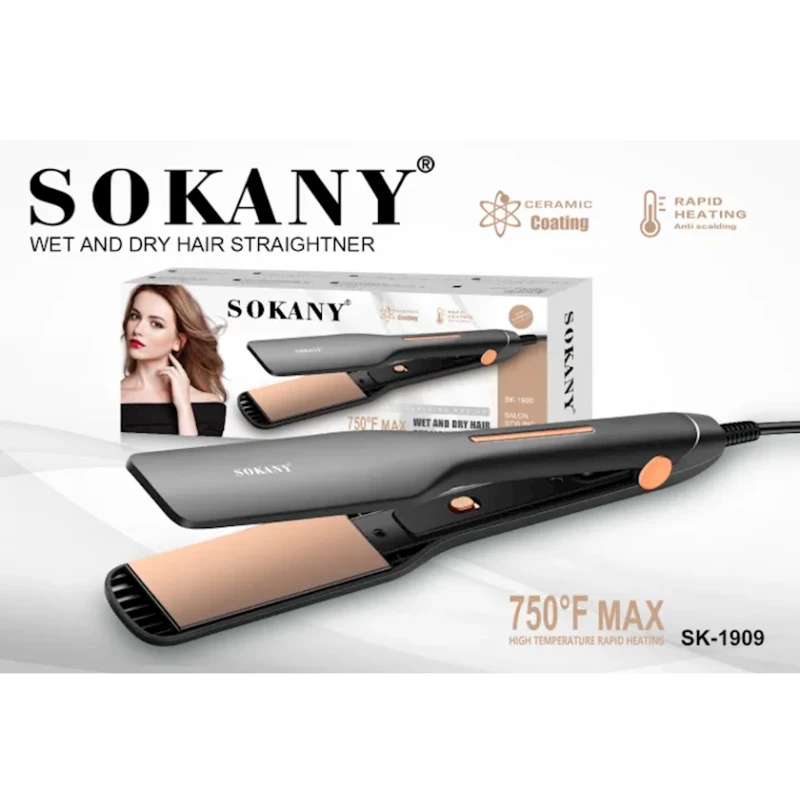 Выпрямитель для волос Sokany SK-1909 Выпрямитель для волос Sokany SK-1909
