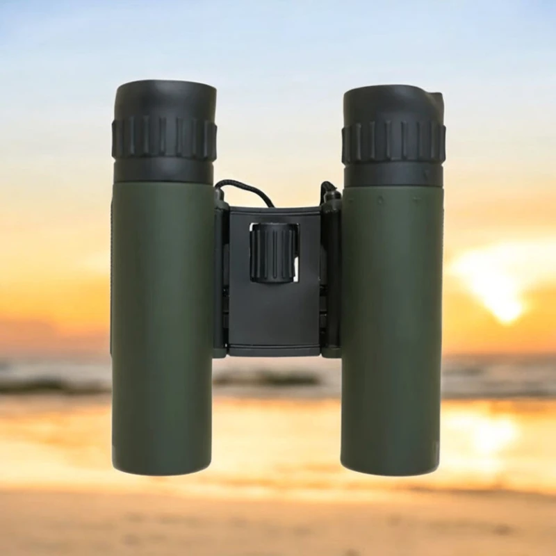 Бинокль Comet 10x25, 11.5x6x3 см, черный/зеленый Бинокль Comet 10x25, 11.5x6x3 см, черный/зеленый