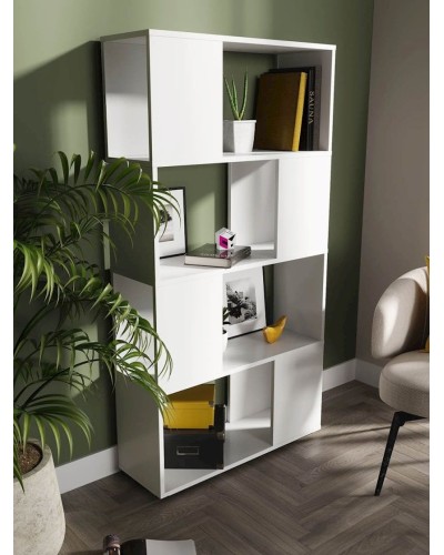 Stellaj 3563_StellajloftWhite, 142х75х25.6 sm, LDSP, ağ