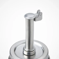 Емкость для масла и уксуса IKEA Citronhaj, стекло/нержавеющая сталь, прозрачная/серебристая, 16 см