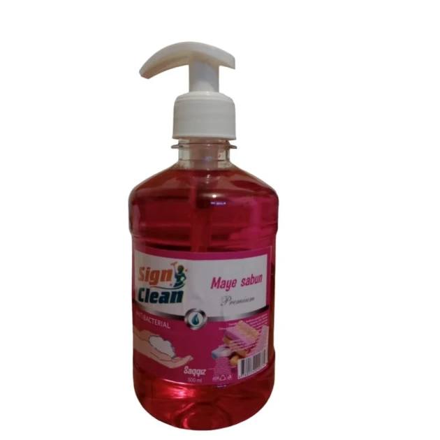 Жидкое мыло Sign Clean Antibacterial Premium Saqqız 500 мл Жидкое мыло Sign Clean Antibacterial Premium Saqqız 500 мл
