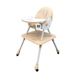 Стульчик для кормления VL-KIDS-118, 3+ мес, бежевый Стульчик для кормления VL-KIDS-118, 3+ мес, бежевый