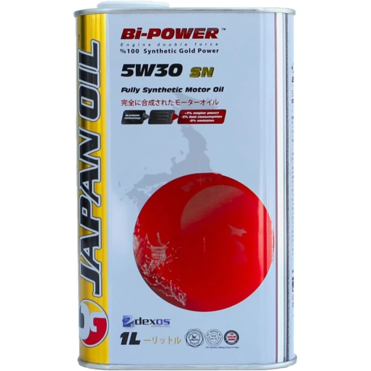 Моторное масло Japan Oil Bi-Power 5W-30, 1л Моторное масло Japan Oil Bi-Power 5W-30, 1л