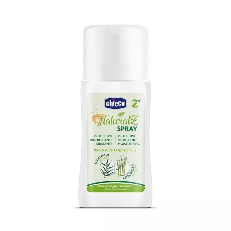 Спрей от комаров Chicco Naturalz, 100 мл Спрей от комаров Chicco Naturalz, 100 мл