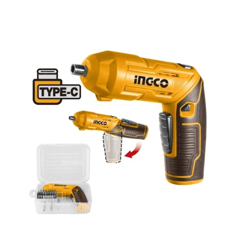 Аккумуляторная отвертка Ingco CSDLI04425 Аккумуляторная отвертка Ingco CSDLI04425
