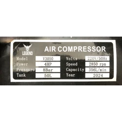 Hava kompressoru Legend V3050