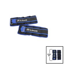 Əllər və ayaqlar üçün yük Gymnic Linuo 202022000080, mavi, 2 əd x 2 kq