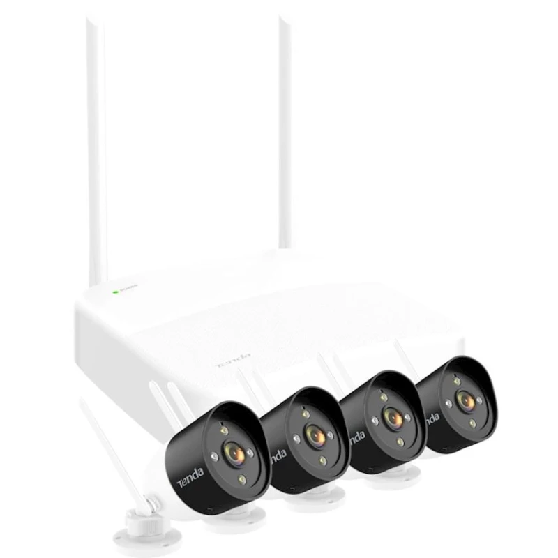 Система видеонаблюдения Tenda K4W-3TC (4 Channel Wireless 2K Video Security Kit) Система видеонаблюдения Tenda K4W-3TC (4 Channel Wireless 2K Video Security Kit)