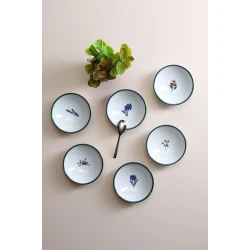 Набор мисок Porland Flower Garden 04POR034997, 6 шт, 11.5 см, фарфор, белый Набор мисок Porland Flower Garden 04POR034997, 6 шт, 11.5 см, фарфор, белый