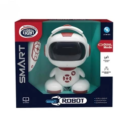 Радиоуправляемый робот Smart M6678, пластик, 17x24 см, белый/красный Радиоуправляемый робот Smart M6678, пластик, 17x24 см, белый/красный