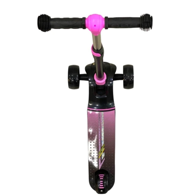 Детский самокат Yongjiufu 619-2_pink, розовый