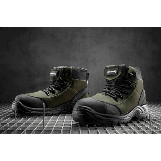 Полуботинки мужские Högert 78135283, хаки, натуральная кожа, размер 39