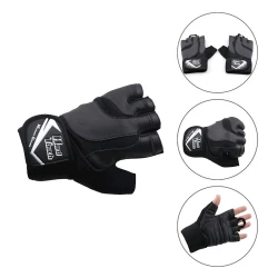 Fitnes üçün əlcək Hard Touch 392980527, qara