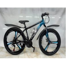 Velosiped Çin istehsalı, 24, duralminium pedal, alminium disk, su qabı ilə, sürətlərin sayı: 21 - BB-810