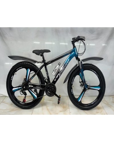 Velosiped Çin istehsalı, 24, duralminium pedal, alminium disk, su qabı ilə, sürətlərin sayı: 21 - BB-810