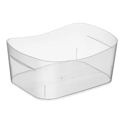 Органайзер, 2.7 л, 24x16.5x9 см, полипропилен, прозрачный