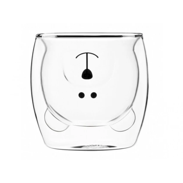 Набор чашек Ardesto Animals с двойными стенками,250 мл,2 шт,боросиликатное стекло Набор чашек Ardesto Animals с двойными стенками,250 мл,2 шт,боросиликатное стекло