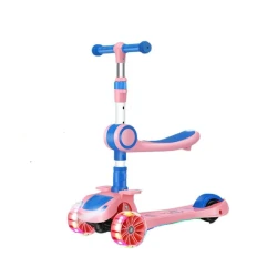 Samokat SK_066, uşaqlar üçün, 2+yaş, çəhrayı