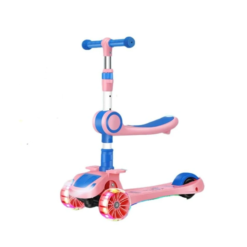 Samokat SK_066, uşaqlar üçün, 2+yaş, çəhrayı