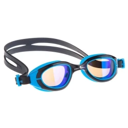 Очки для плавания Mad Wave Sun Blocker Junior, синий/черный Очки для плавания Mad Wave Sun Blocker Junior, синий/черный