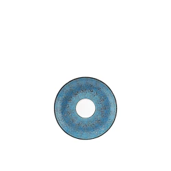 Блюдце Wilmax Splash Blue WL-667633/B, круглое, 11 см, фарфор, голубое Блюдце Wilmax Splash Blue WL-667633/B, круглое, 11 см, фарфор, голубое