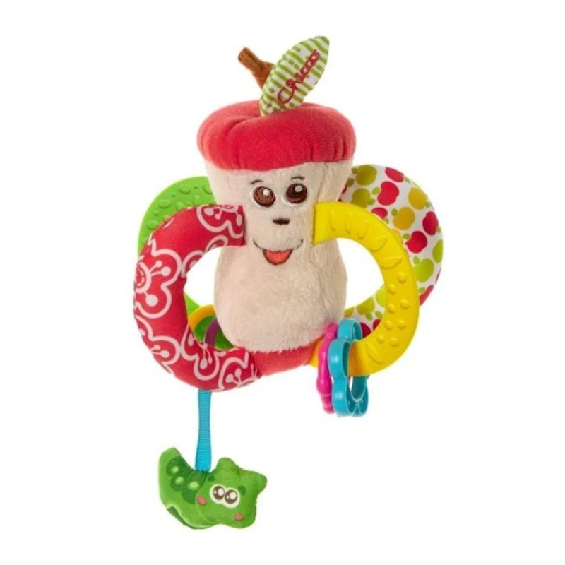 Погремушка Chicco Вкусное яблочко 8058664050833, Разноцветный