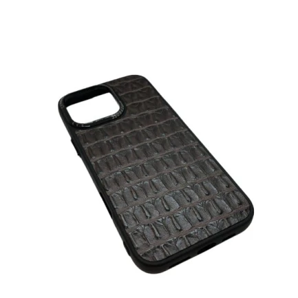 Çexol Apple iPhone 16 Pro Max üçün, tünd qəhvəyi