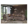 Угловой диван Stil Mebel Star, 300/200x90x80 см, коричневый Угловой диван Stil Mebel Star, 300/200x90x80 см, коричневый