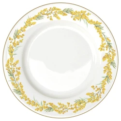 Набор тарелок Easy Life Mimosa круг, 26.5 см, фарфор, белый, 1 шт. Набор тарелок Easy Life Mimosa круг, 26.5 см, фарфор, белый, 1 шт.