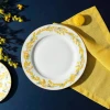 Набор тарелок Easy Life Mimosa круг, 26.5 см, фарфор, белый, 1 шт. Набор тарелок Easy Life Mimosa круг, 26.5 см, фарфор, белый, 1 шт.
