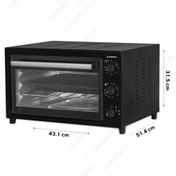 Электродуховка Kumtel KF-5320 Black