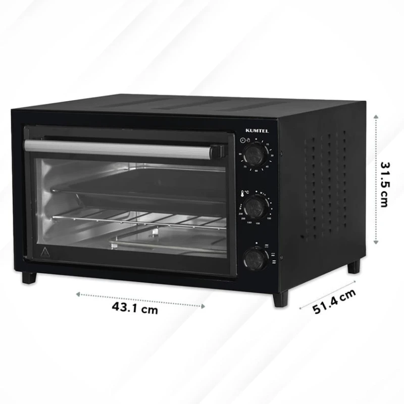 Электродуховка Kumtel KF-5320 Black Электродуховка Kumtel KF-5320 Black