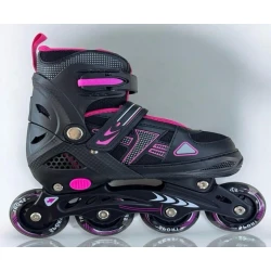 Роликовые коньки для детей BB-327, размер 35-38, черный Роликовые коньки для детей BB-327, размер 35-38, черный