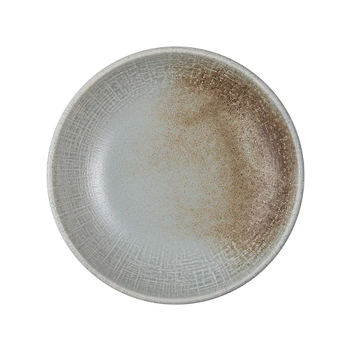 Тарелка глубокая ID-Fine Mellow Valle, фарфор, серая, 550 мл, 20 см Тарелка глубокая ID-Fine Mellow Valle, фарфор, серая, 550 мл, 20 см