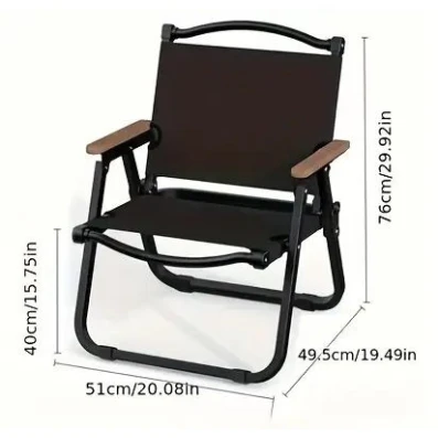 Складной стул + 2 стула, металлический каркас и тканевое сиденье