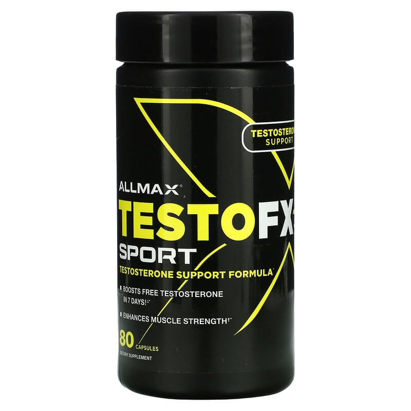 Поддержка тестостерона ALLMAX TestoFX Sport, 80 капсул Поддержка тестостерона ALLMAX TestoFX Sport, 80 капсул