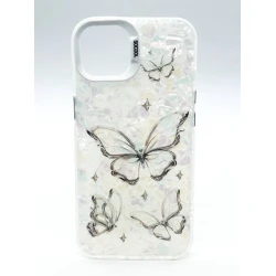 Çexol case iPhone 15 üçün Ağ