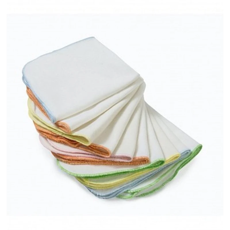 Наборы полотенец Babyjem, 10 шт. белый, 28×28 см