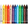 Восковые мелки Faber-Castell Triangular wax crayons, разноцветные, воск, 12 шт, 15.2x13 x1.4 см, 125 г