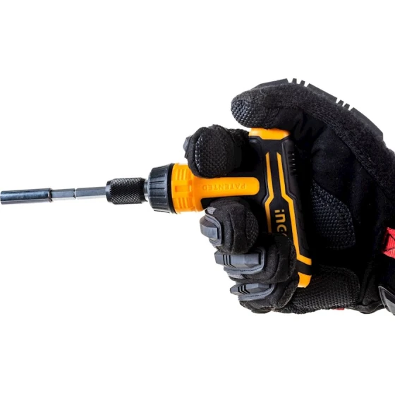 Отвертка Ingco HKSDB0478 с набором насадок и головок, 47 шт Отвертка Ingco HKSDB0478 с набором насадок и головок, 47 шт